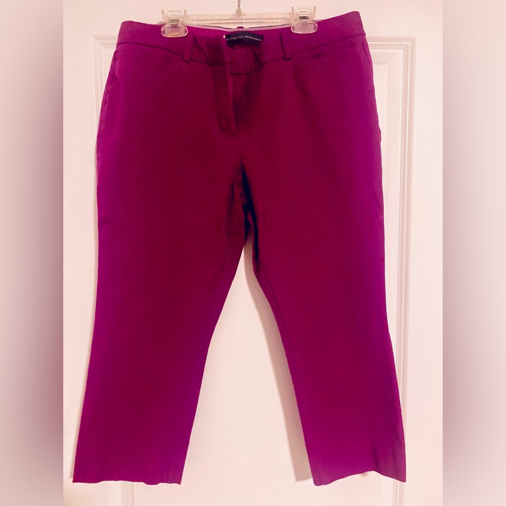 The Limited Women's Fuchsia Capris